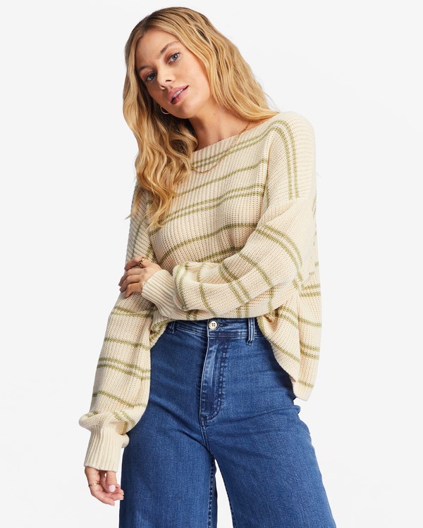 Billabong Spaced Out Pullover Svetrové Avocado | MZDGHW-921