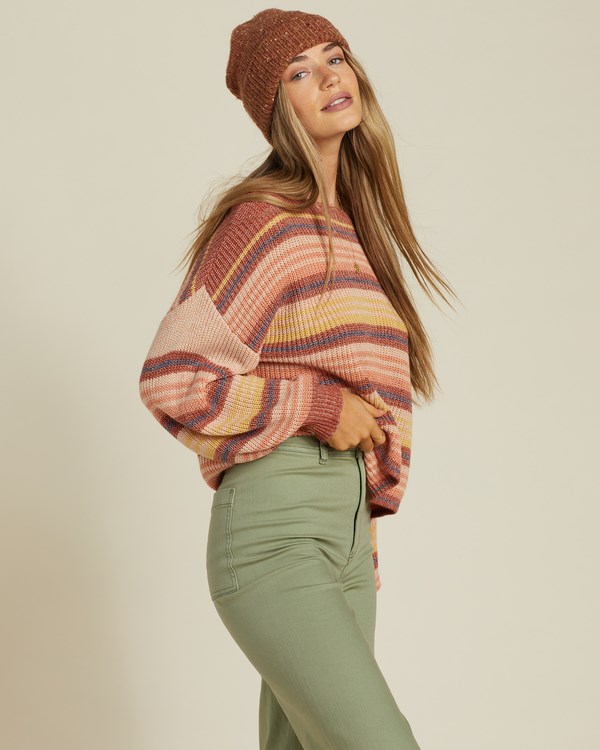 Billabong Spaced Out Pullover Svetrové Canyon Sunset | RSXIEU-794