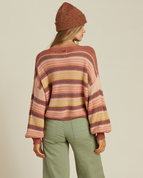 Billabong Spaced Out Pullover Svetrové Canyon Sunset | RSXIEU-794