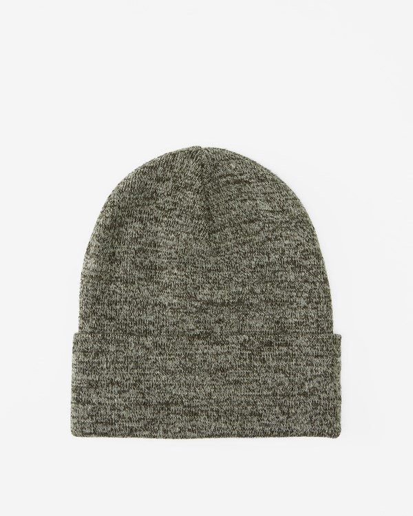 Billabong Stacked Heather Beanie Černé | YRCZSH-945