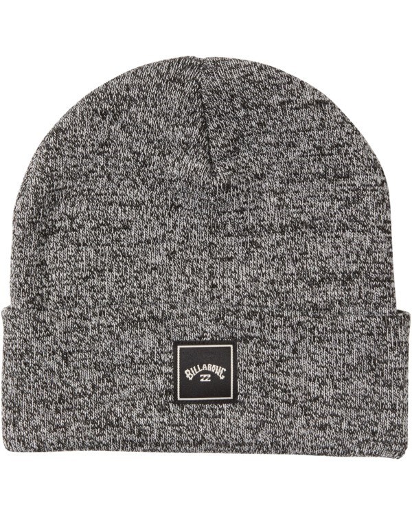 Billabong Stacked Heather Beanie Černé | YRCZSH-945