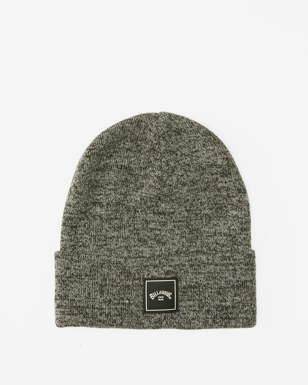 Billabong Stacked Heather Beanie Černé | YRCZSH-945