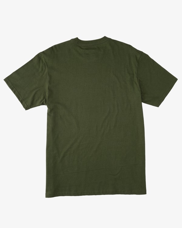 Billabong Stacked Krátké Sleeve T-Shirt Olivy Zelené | ANOLJU-421