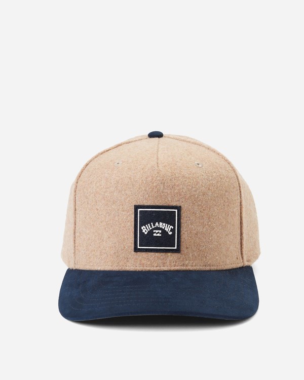Billabong Stacked Up Snapback Hat Safari | PTMBUZ-657