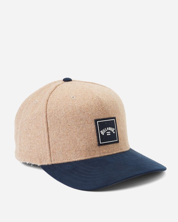 Billabong Stacked Up Snapback Hat Safari | PTMBUZ-657