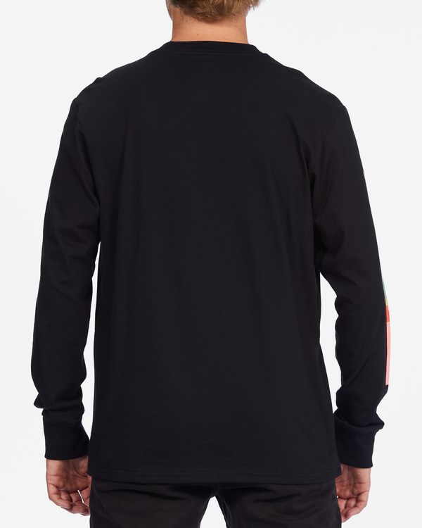 Billabong Stairway Long Sleeve T-Shirt Černé | EMOBPI-608
