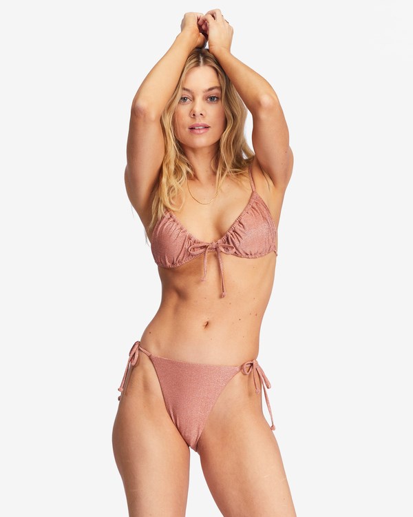 Billabong Starry Eyes Side-Tie Havana Bikiny Bottoms Čokolády | OHRXVI-561