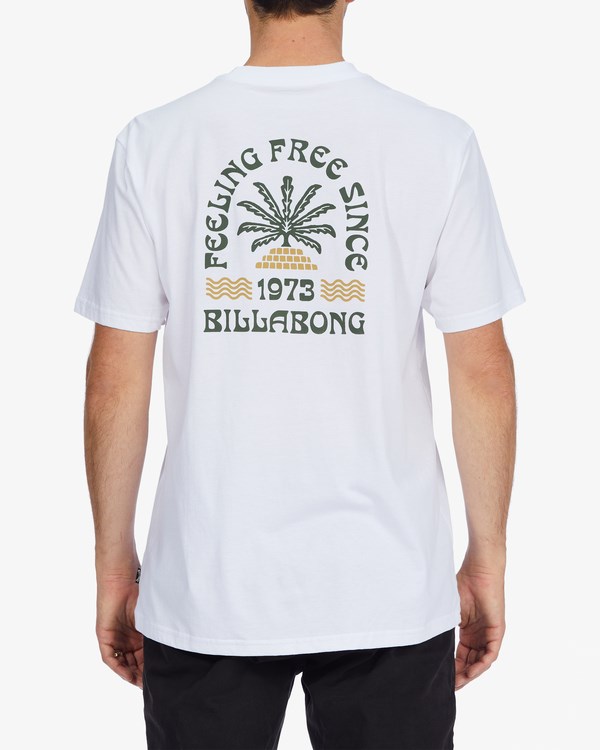 Billabong Steady Krátké Sleeve T-Shirt Bílé | IATCNK-406