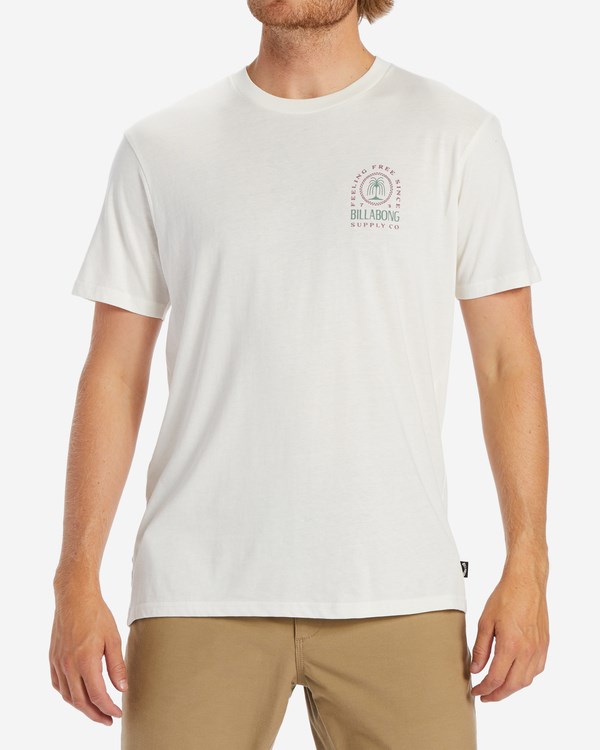 Billabong Steady Krátké Sleeve T-Shirt Bílé | SWGLJN-075