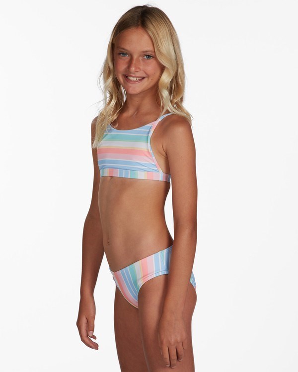 Billabong Stoked On Stripes Billie Bikiny Set Multi | UAXCRI-581