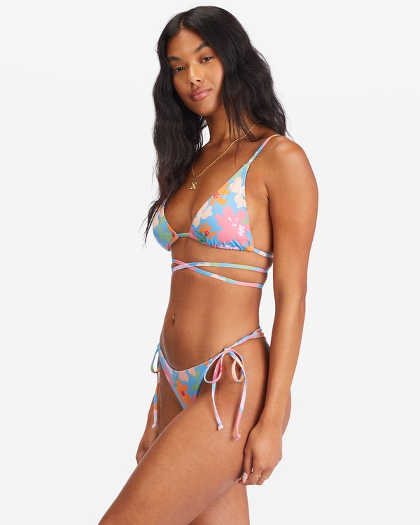 Billabong Summer Field Pantofle Vysoké Triangle Bikiny Top Blankyt | HSWGPZ-956