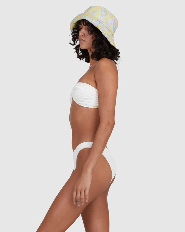 Billabong Summer High Hike High-Leg Bikiny Bottoms Bílé | ANVGQZ-510