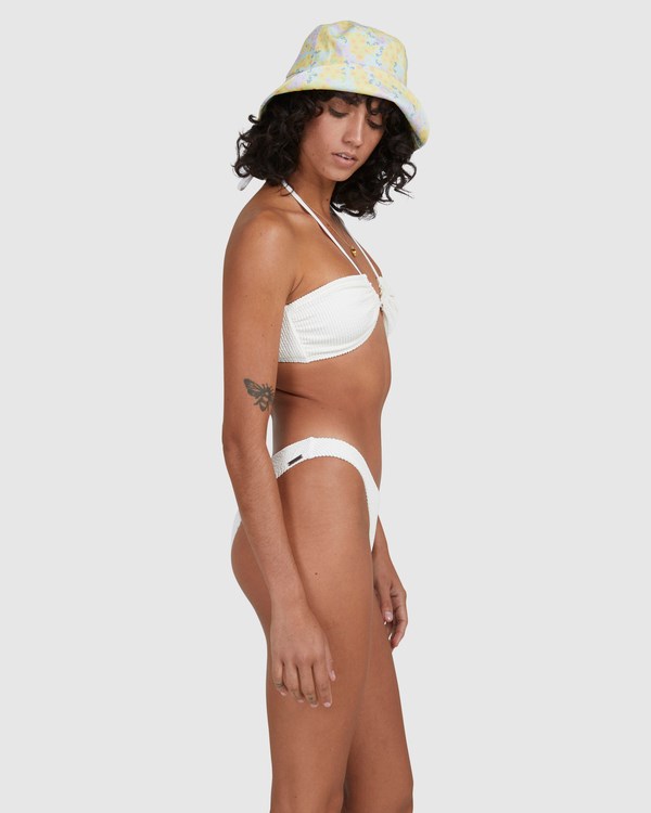 Billabong Summer High Hike High-Leg Bikiny Bottoms Bílé | ANVGQZ-510