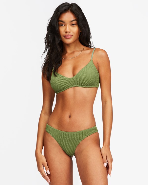 Billabong Summer High Isla Bikiny Bottoms Fern | PHKQDC-824