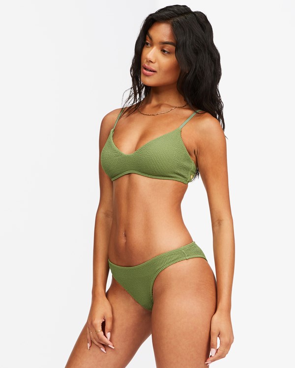 Billabong Summer High Isla Bikiny Bottoms Fern | PHKQDC-824