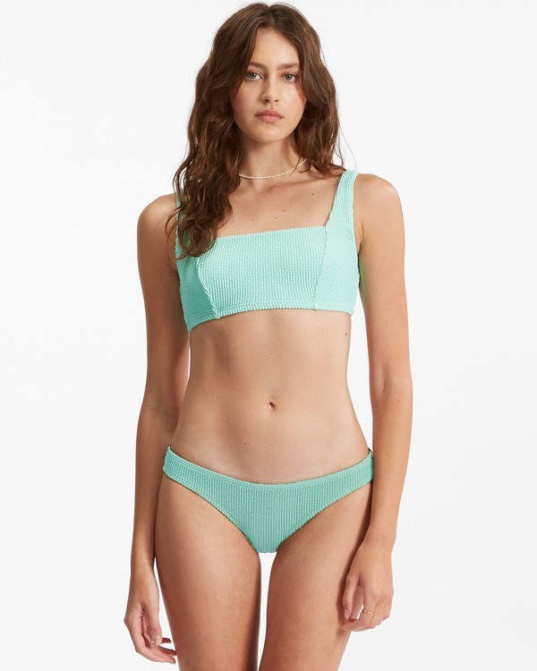 Billabong Summer High Isla Bikiny Bottoms Mátově Zelená | ZPQGOR-832
