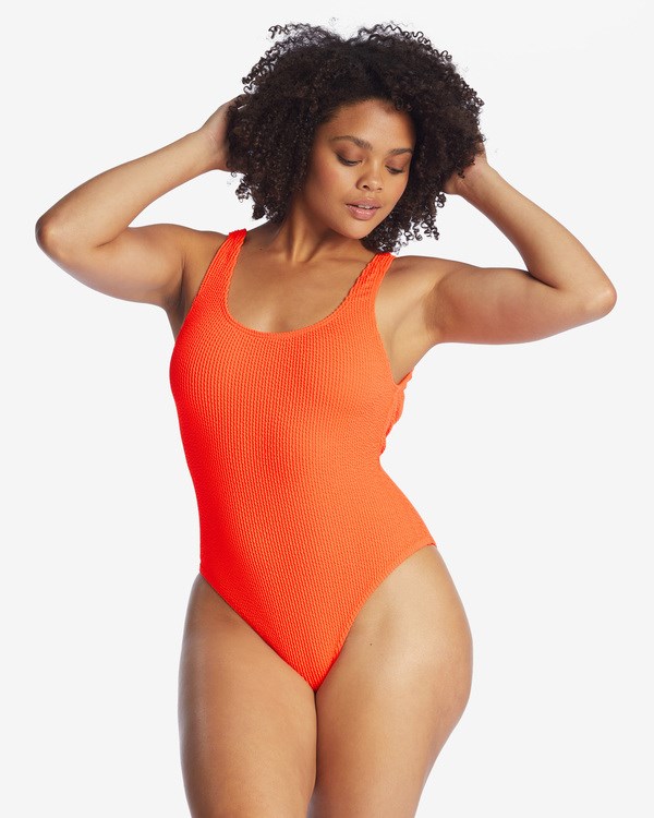 Billabong Summer High One Piece Swimsuit Oranžové | GDQMFV-410