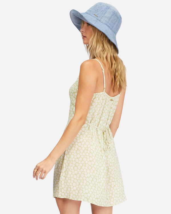 Billabong Sun Chaser Mini Slip Šaty Agave | LKHFZS-651