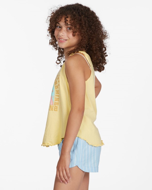 Billabong Sun Child Tank Top Pineapple | IKHGOQ-859