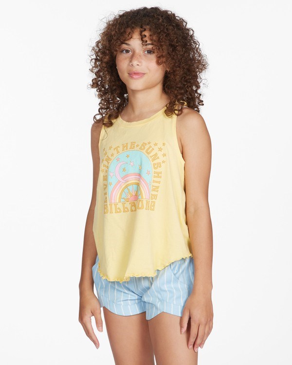 Billabong Sun Child Tank Top Pineapple | IKHGOQ-859