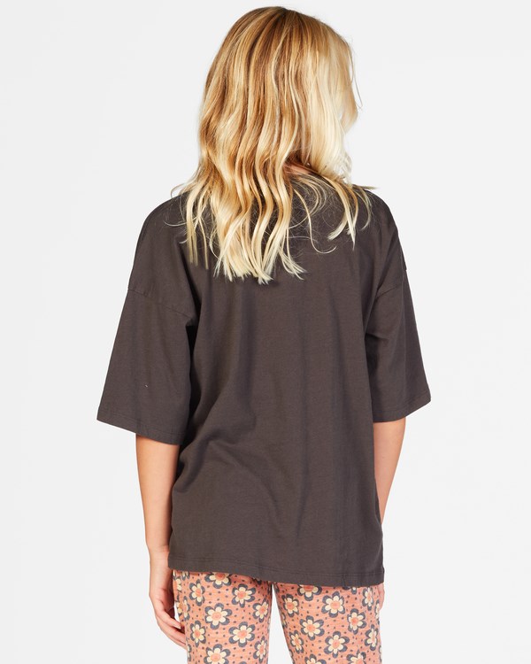 Billabong Sun Lovers Boyfriend T-Shirt Černé | NDOTIS-849