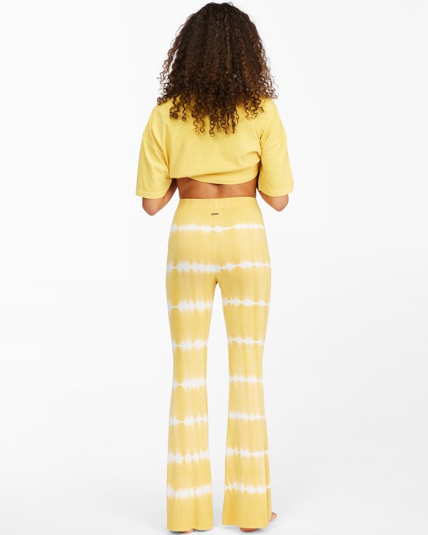 Billabong Sunburst Waves Flared Pants Sunburst | YSDTXB-035