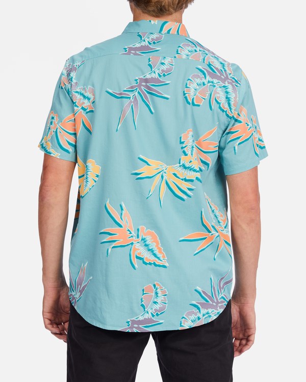 Billabong Sundays Floral Krátké Sleeve Shirt Světle | BMPHQJ-467