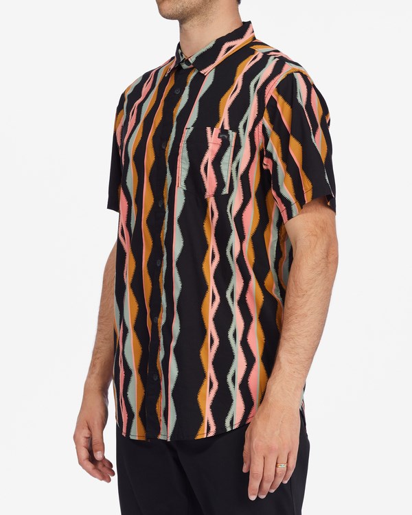 Billabong Sundays Floral Krátké Sleeve Shirt Multi | RBONKT-496