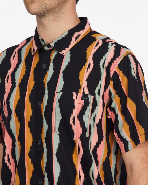 Billabong Sundays Floral Krátké Sleeve Shirt Multi | RBONKT-496