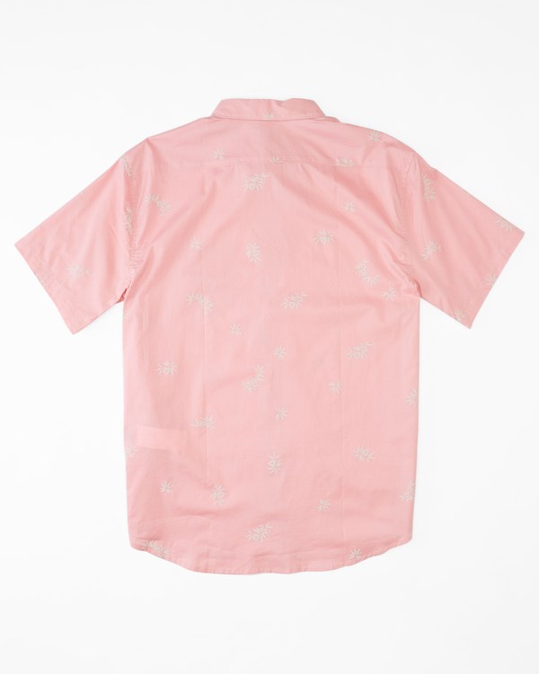 Billabong Sundays Mini Krátké Sleeve Shirt Blush | BNYLFO-703
