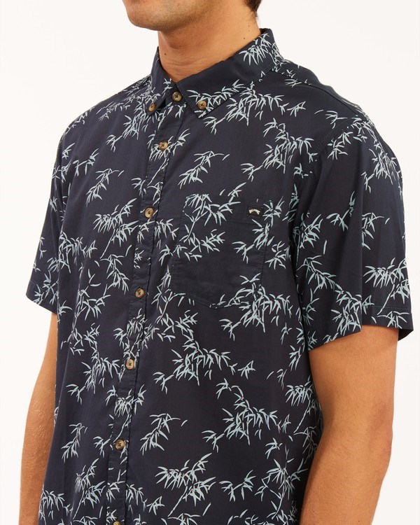 Billabong Sundays Mini Krátké Sleeve Shirt Tmavě Blankyt | COWRIA-135
