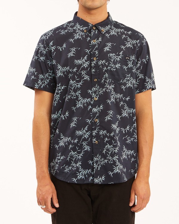 Billabong Sundays Mini Krátké Sleeve Shirt Tmavě Blankyt | COWRIA-135