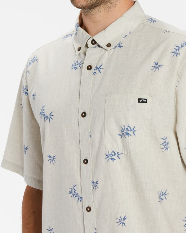 Billabong Sundays Mini Krátké Sleeve Shirt Krém | DCQTYX-316