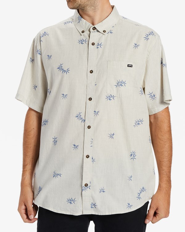 Billabong Sundays Mini Krátké Sleeve Shirt Krém | DCQTYX-316