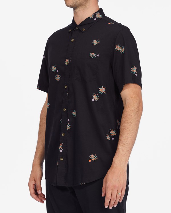 Billabong Sundays Mini Krátké Sleeve Shirt Midnight | FNELXP-351