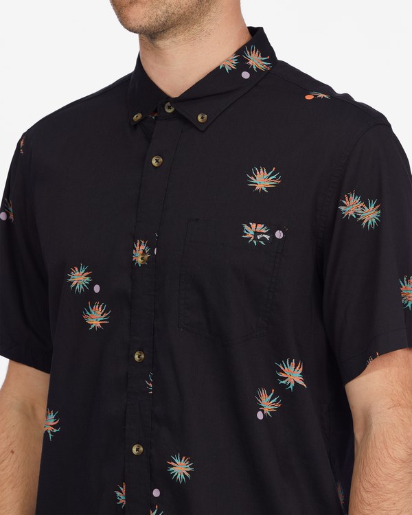Billabong Sundays Mini Krátké Sleeve Shirt Midnight | FNELXP-351