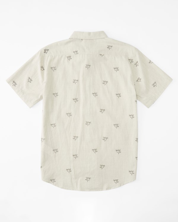 Billabong Sundays Mini Krátké Sleeve Shirt Stone Heather | JKITUZ-174