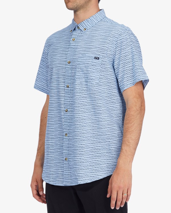 Billabong Sundays Mini Krátké Sleeve Shirt Blankyt | KIENYJ-172