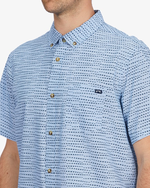 Billabong Sundays Mini Krátké Sleeve Shirt Blankyt | KIENYJ-172