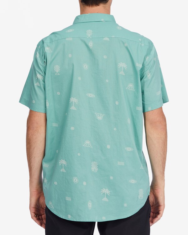 Billabong Sundays Mini Krátké Sleeve Shirt Zelene | KZJTQE-761