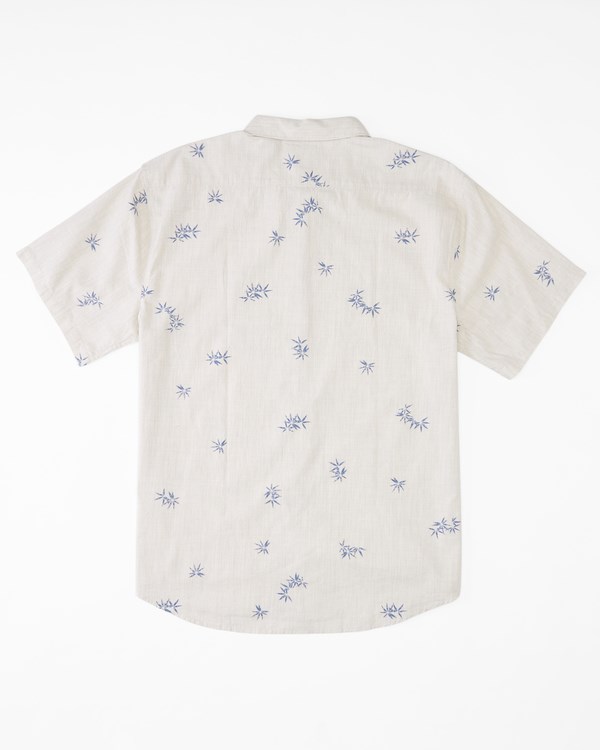 Billabong Sundays Mini Organic Krátké Sleeve Shirt Krém | XFHSYC-904