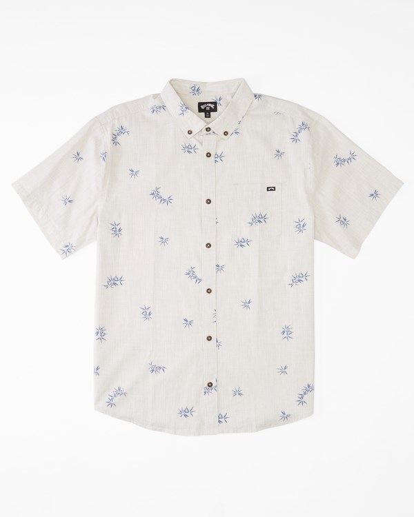 Billabong Sundays Mini Organic Krátké Sleeve Shirt Krém | XFHSYC-904