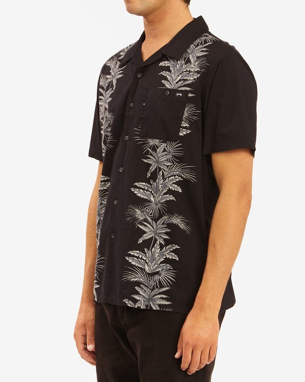 Billabong Sundays Vacay Krátké Sleeve Shirt Stealth | DWJNXK-058