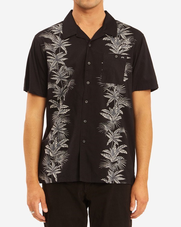 Billabong Sundays Vacay Krátké Sleeve Shirt Stealth | DWJNXK-058