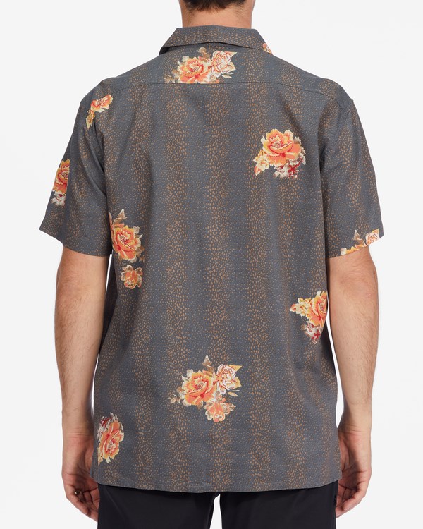 Billabong Sundays Vacay Krátké Sleeve Shirt Mud | GCMRIZ-394