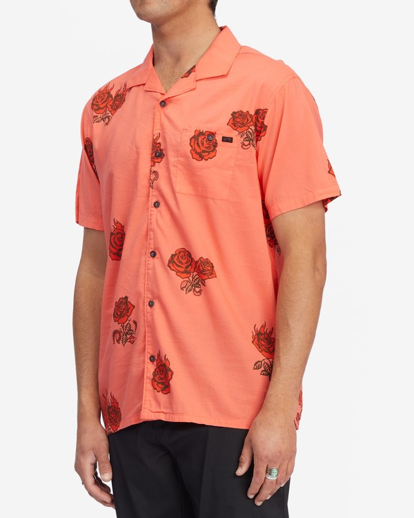 Billabong Sundays Vacay Krátké Sleeve Shirt Červené | LAOZGI-042