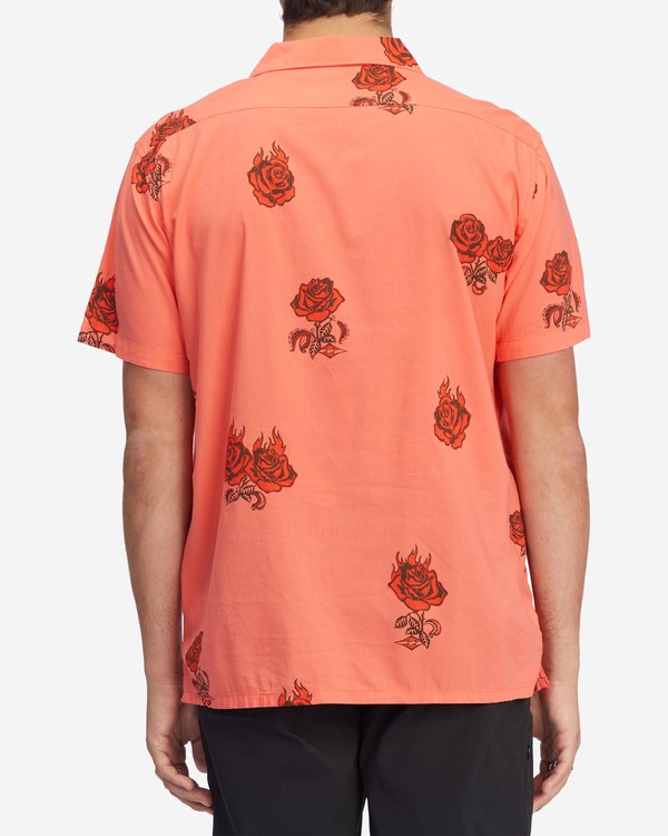 Billabong Sundays Vacay Krátké Sleeve Shirt Červené | LAOZGI-042