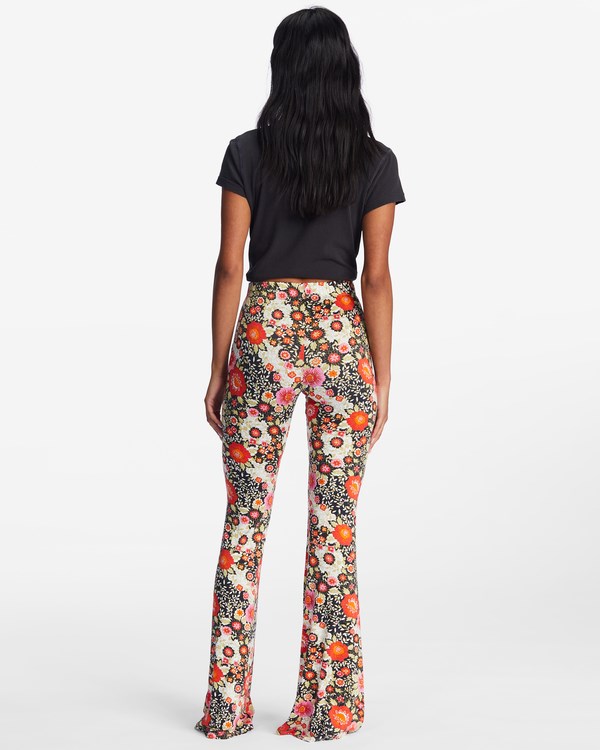 Billabong Sundown High-Waisted Flared Pants Multi 4 | NDEZBW-173