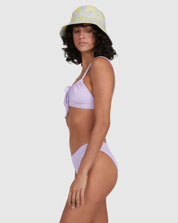 Billabong Sunrays Coco Bralette Bikiny Top Lilac | XNTZEM-850