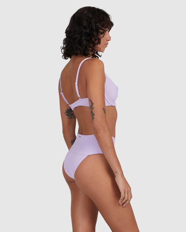 Billabong Sunrays Nova DD Bralette Bikiny Top Lilac | HEBRCL-820